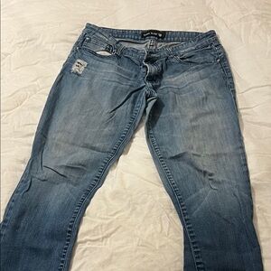 American Eagle Outfitters Light Blue Skinny Jeans